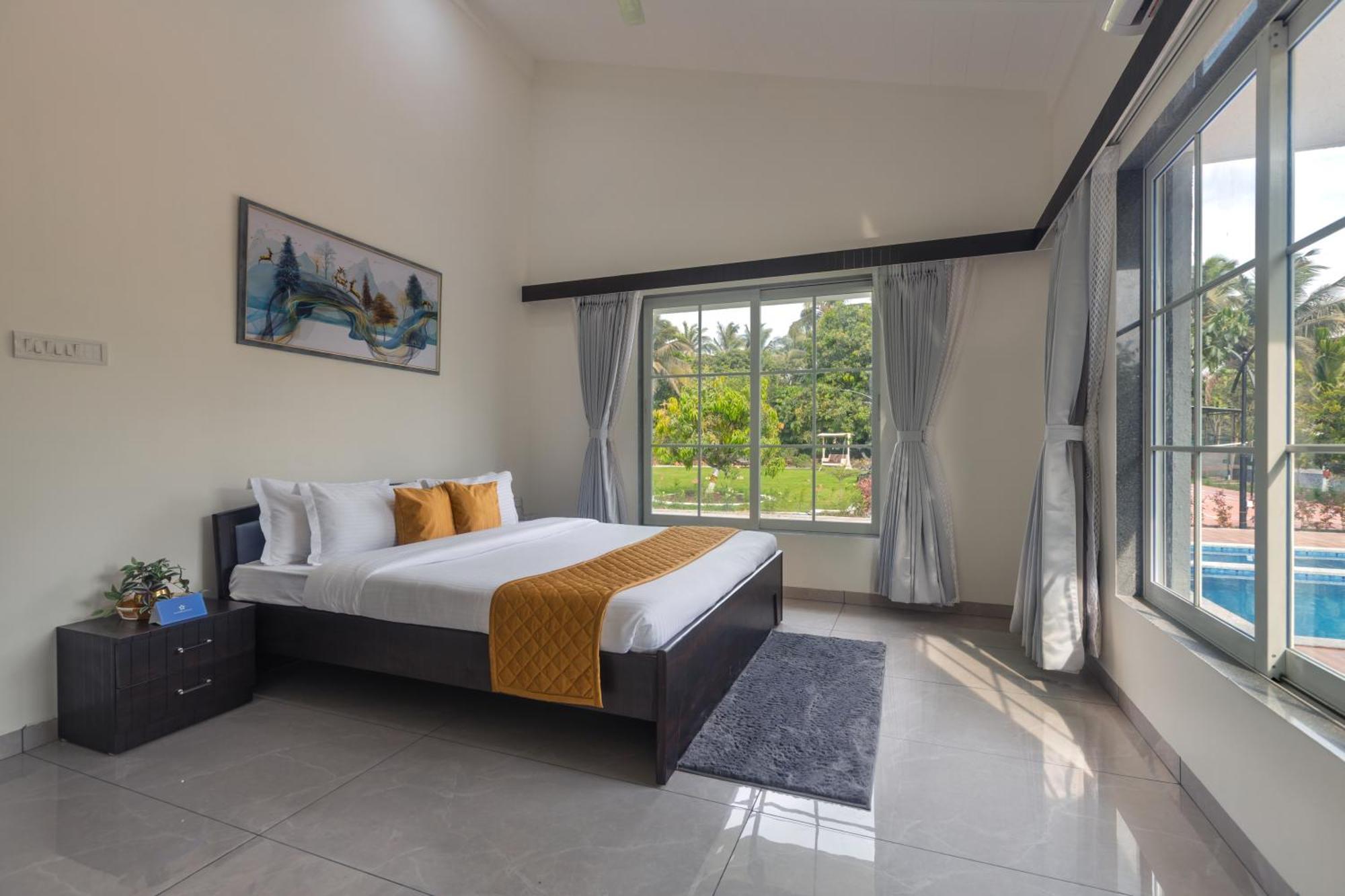 Saffronstays Serene Retreat, Alibaug アリバグ エクステリア 写真