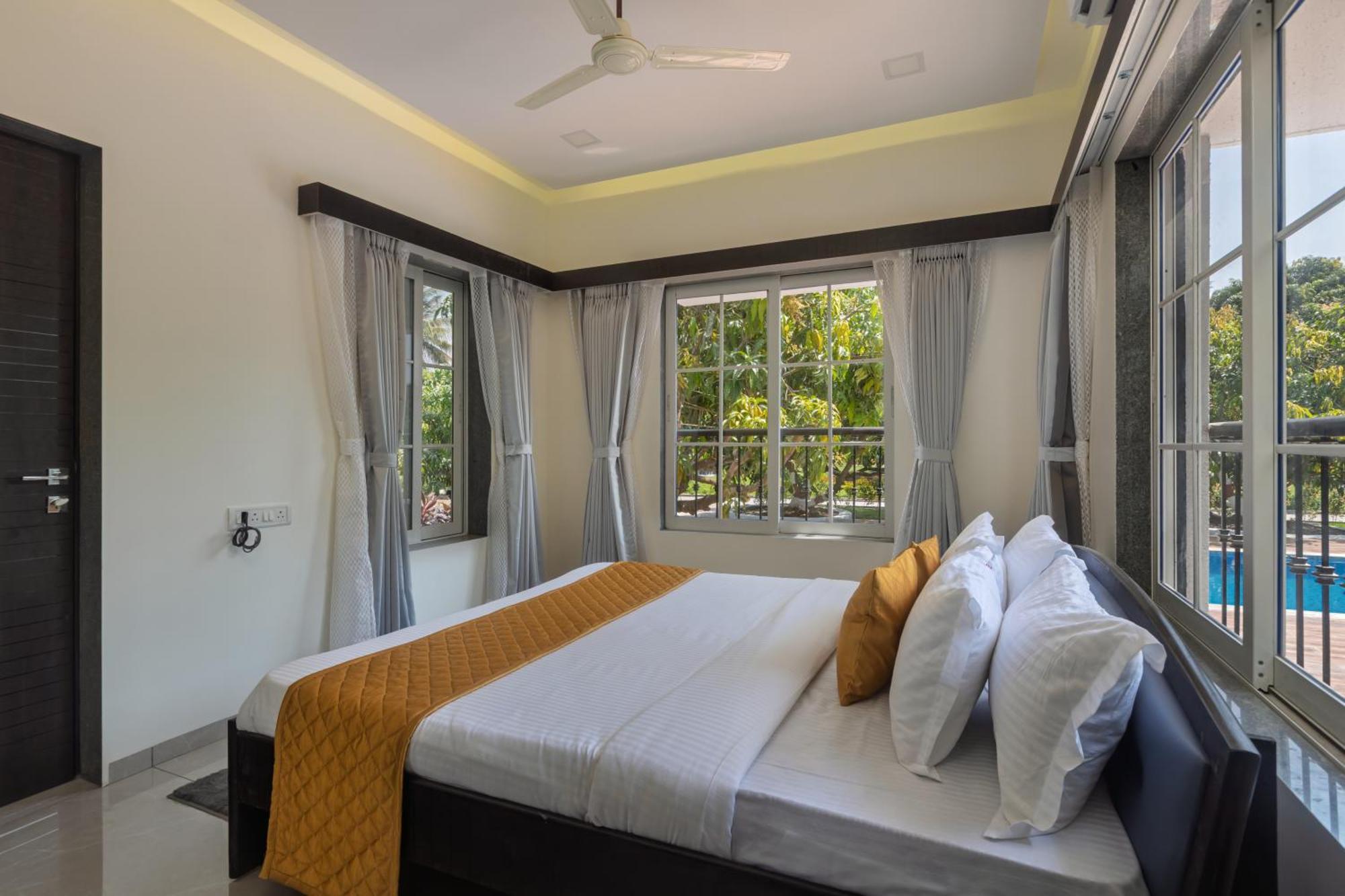 Saffronstays Serene Retreat, Alibaug アリバグ エクステリア 写真