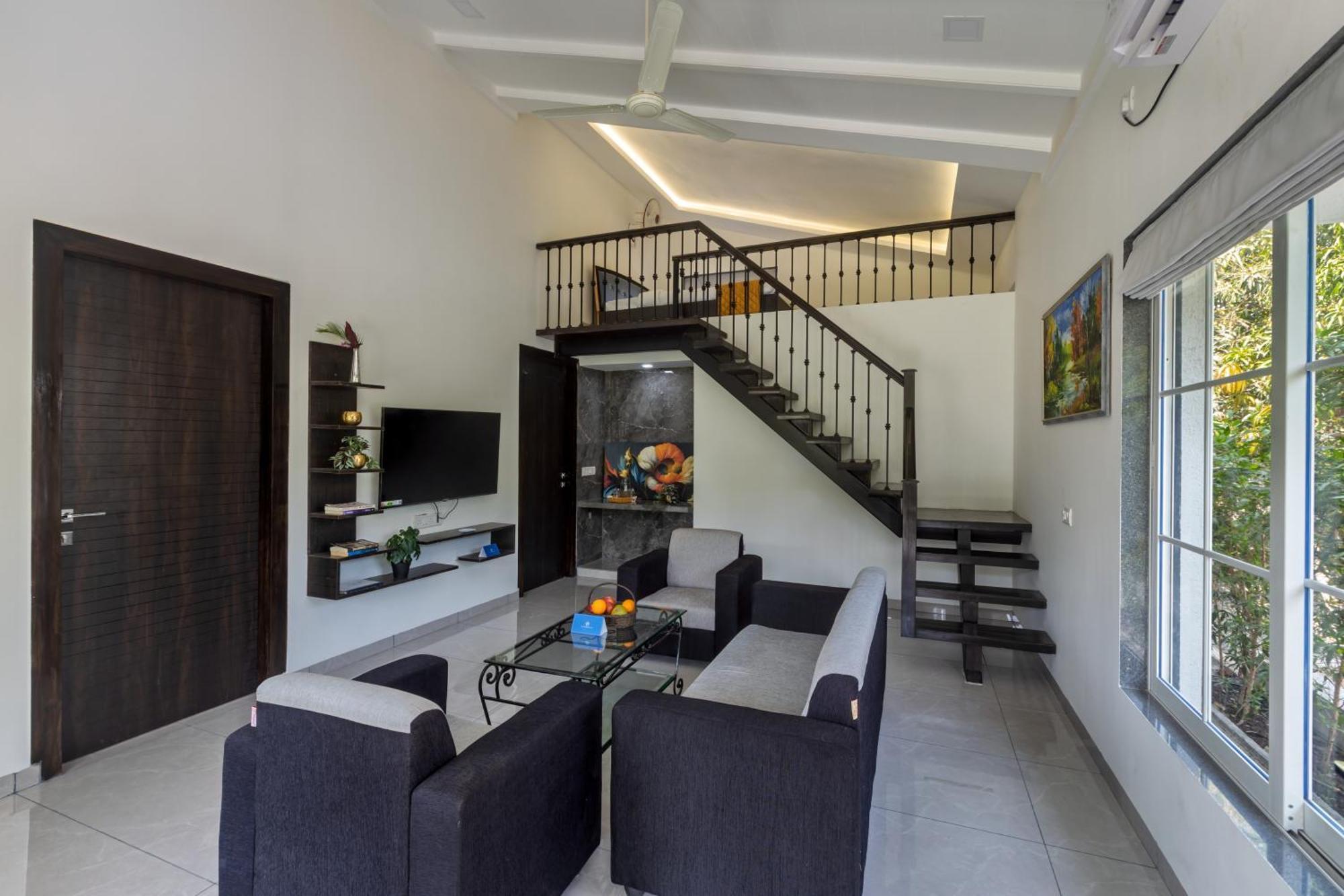 Saffronstays Serene Retreat, Alibaug アリバグ エクステリア 写真